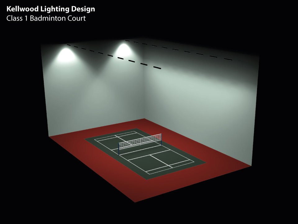 Badminton Class 1 Lighting Design