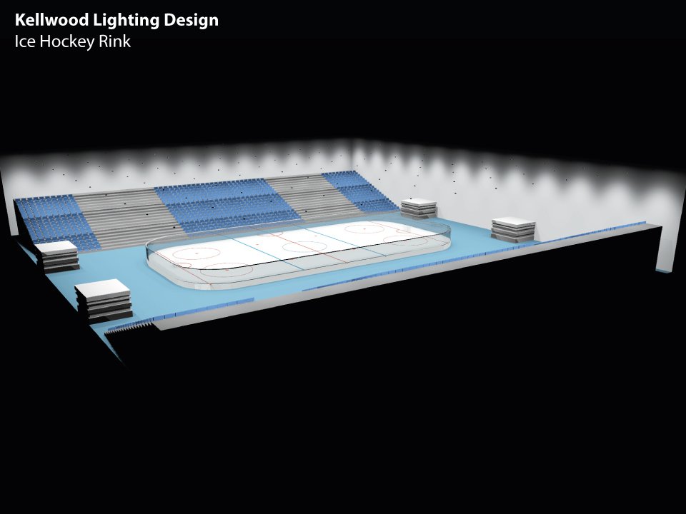 Kellwood Lighting Design Ice Hockey Render