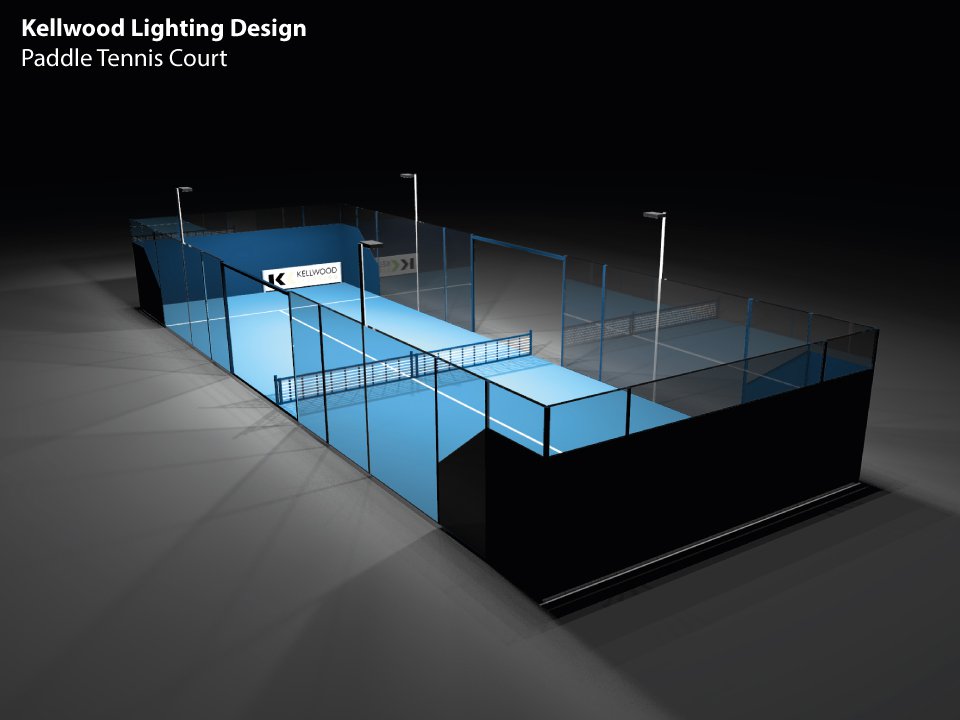 Paddle Tennis Court Lighting Design