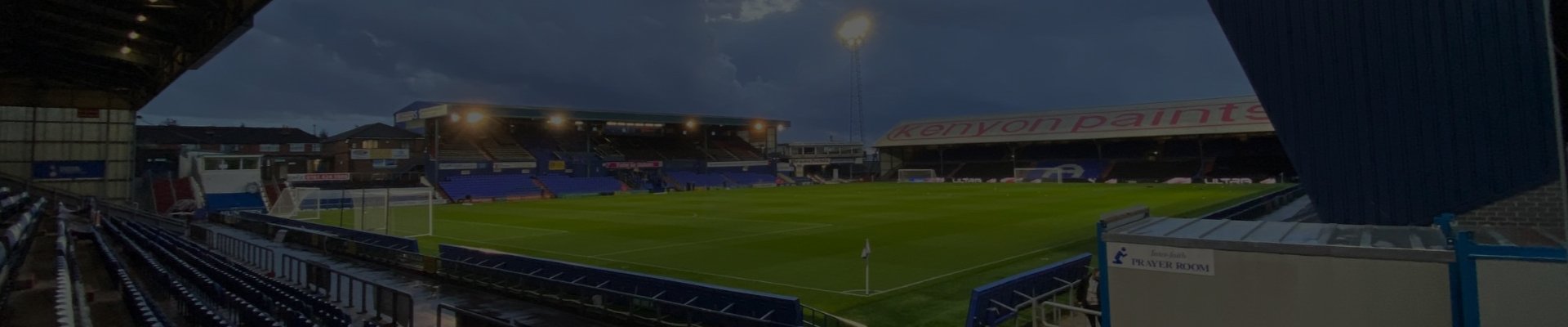 Oldham Football Stadium Banner Image