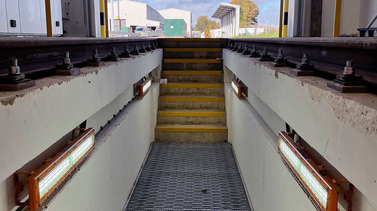 Atex Lights in Inspection Pits