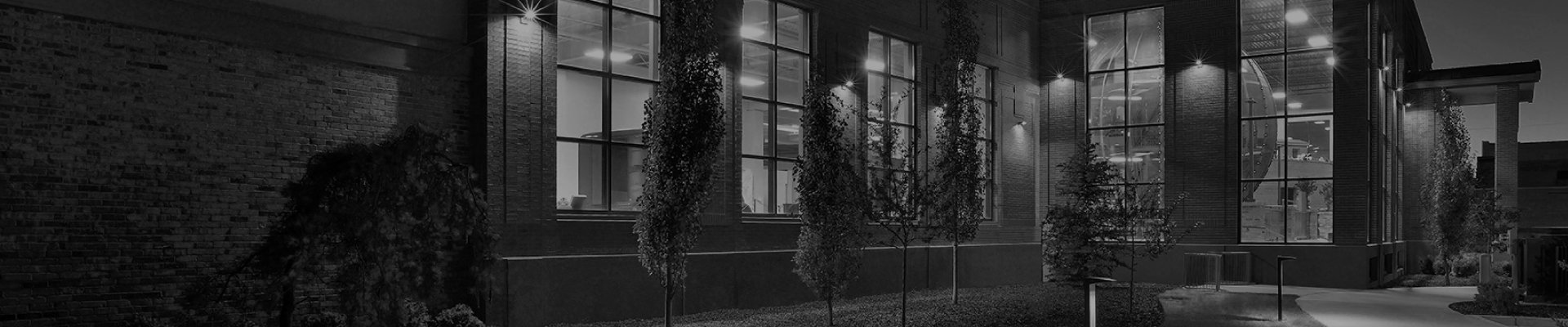 Banner Image of External Lighting. 