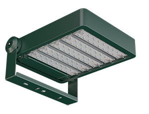 Green Powder Coated Tennis Floodlight