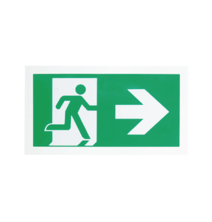 Wall Mount Emergency Exit Light designed for purpose 